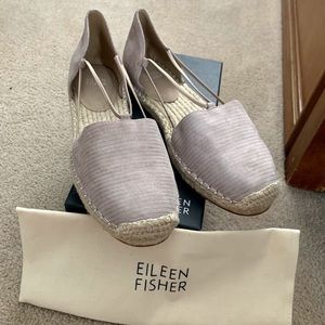 New Eileen Fisher Suede Sandals